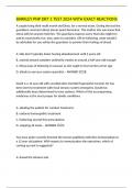 BARKLEY PNP DRT 1 TEST 2024 WITH EXACT REACTIONS