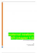 ati pn maternal newborn Nightingale College -maternal newborn ATI (chapter 1-5) well answered