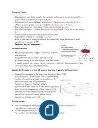 LT3 Genetic Drift