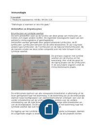 Pathologie samenvatting blok 1.3