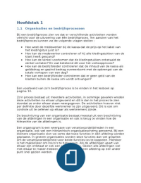 Bestuurlijke informatie voorziening hoofdstuk 1 t/m 5  plus Reader