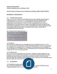 Samenvatting verbintenissenrecht Jaar 2 Blok 3 P&T FIB