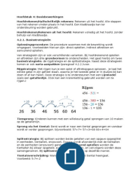 Hele getallen Hoofdstuk 4