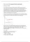 Essay Micro-economie