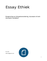 Essays Sociaal juridische dienstverlening