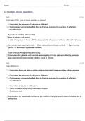 EBC MIDTERM 1 |40 Qs MC - 1/2 QUESTIONS ON EACH VIDEO ASSIGNED - KNOW THE RESULTS OF THE STUDIES IN THE VIDEOS - NO MATH (MIGHT HAVE TO SUBTRACT AN RR FROM A 100)| ANSWERED CORRECTLY!!