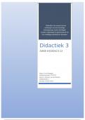 Dossier van het vak Didactiek 3, inclusief PowerPointPresentatie voor mondeling 