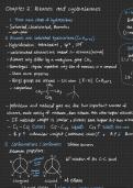 Summary -  Alkenes, alkynes, cycloalkenes