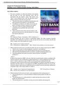 Lewis's Medical-Surgical Nursing 12th Edition Test Bank Mariann Harding All Chapters (1-69) | A+ ULTIMATE GUIDE 2023