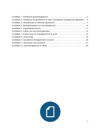 Samenvatting sportmanagement