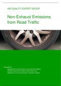 AIR QUALITY EXPERT GROUP Non-Exhaust Emissions from Road Traffic