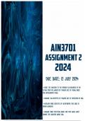 AIN3701 Assignment 2 2024 | Due 12 July 2024