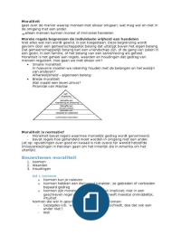 samenvatting ethiek en recht in kort bestek