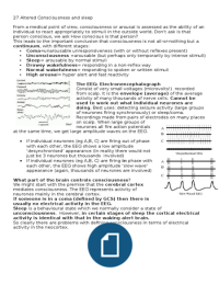27 - Altered state of consciousness and sleep