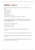 MDU4031 - Exam 2 Questions + Answers Graded A+