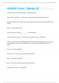 HUN2201 Exam 1 Mobley UF Questions With 100% Correct Answers.