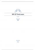 NR 327 final exam questions with complete solutions
