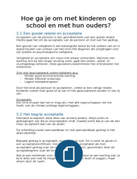 Hoe ga je om met kinderen op school en met hun ouders?