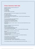 1 Exam (elaborations) Science Laboratory Safety Quiz  2 Exam (elaborations) science lab safety and MYP terms  3 Exam (elaborations) Lab Safety and Science Lab Equipment  4 Exam (elaborations) Science Laboratory Safety Quiz Review  5 Exam (elaborations) La