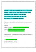 CADC PRACTICE EXAM NEWEST ACTUAL EXAM COMPLETE 320 QUESTIONS AND CORRECT DETAILED ANSWERS (VERIFIED ANSWERS)| ALREADY GRADED A+|| BRAND NEW!!