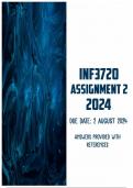 INF3720 Assignment 2 2024 | Due 2 August 2024