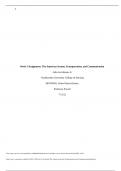 HIST 405N Week 3 Case Study Assignment Option 1: The American System, Transportation, and Communication – Graded An A+