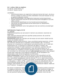 Samenvatting Vander's Human physiology: The mechanisms of body function