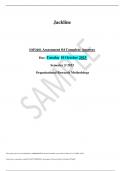  IOP2601 Assessment 04 Complete Answers  Due: Tuesday 10 October 2023   Semester 2/ 2023 Organisational Research Methodology 