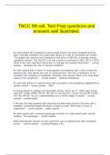   TNCC 9th edi. Test Prep questions and answers well illustrated.