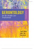 GERONTOLOGY FOR THE HEALTH CARE PROFESSIONAL 	4TH EDITION BY REGULA H. ROBNETT, PHD, OTR/L, FAOTA