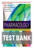 TEST BANK PHARMACOLOGY A PATIENT-CENTERED NURSING PROCESS APPROACH, 11TH EDITION BY LINDA E. MCCUISTION CHAPTER 1-58 NEW UPDATE