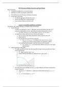 MT2 Welfare Economics and Social Choice Notes