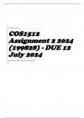 COS1512 Assignment 2 2024 (199828) - DUE 12 July 2024