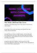 NSU NURA 1100 Exam 3 Key Terms 