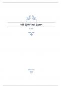 NR 509 Final Exam questions and answers graded A+