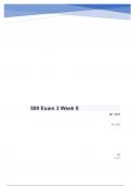 509 Exam 3 Week 8 questions with 100% correct answers