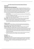 Strategic Management FHS Reading List Notes & Examples