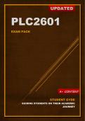 PLC2601 Updated Exam Pack (2024) May/June [A+ Guaranteed] Understanding Political Behaviour and Participation