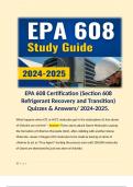 EPA 608 Certification  Bundle. 