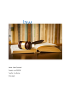 LAW written assighment IBMS