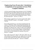 Engineering Econ (Examveda)- Calculations Compilation of test questions in Econ With Complete Solutions