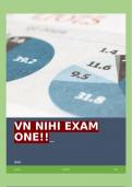 VN NIHI EXAM ONE!!