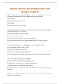 FISDAP (Airway) Revised Questions and Answers / Sure A+