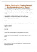 PCNSA Certification Practice Revised Questions and Answers / Sure A+