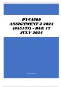 PYC4809 Assignment 2 2024 (635137) - DUE 17 July 2024