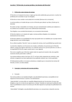 “El Derecho, la norma jurídica y las fuentes del Derecho”