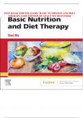 TEST BANK FOR WILLIAMS’ BASIC NUTRITION AND DIET THERAPY 16TH EDITION BY STACI NIX MCINTOSH