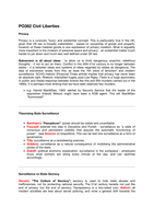 PO382 Revision Notes - Civil Liberties