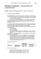 VWO economie samenvatting Samenwerken en Onderhandelen (EINDEXAMEN domein F, Praktische Economie module 5)