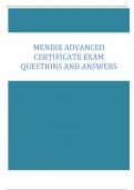 Mendix Advanced Certificate Exam Questions and Answers